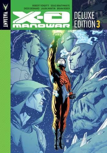 Паперова книга «X-O Manowar Deluxe Edition Book 3», автор Роберт Вендітті - фото №1