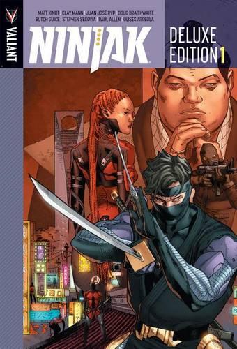 Бумажная книга «Ninjak Deluxe Edition Book 1», автор Мэтт Киндт - фото №1