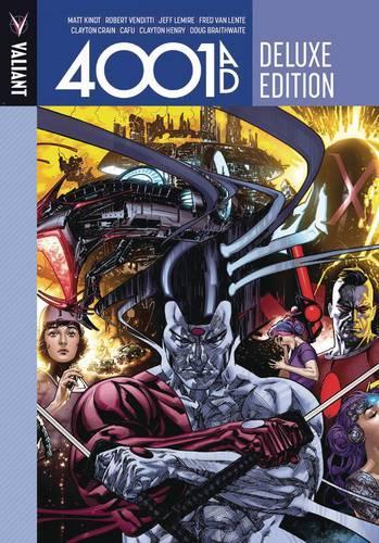 Паперова книга «4001 A.D. Deluxe Edition», авторів Фред Ван Ленте, Джефф Лемір, Метт Кіндт, Роберт Вендітті - фото №1