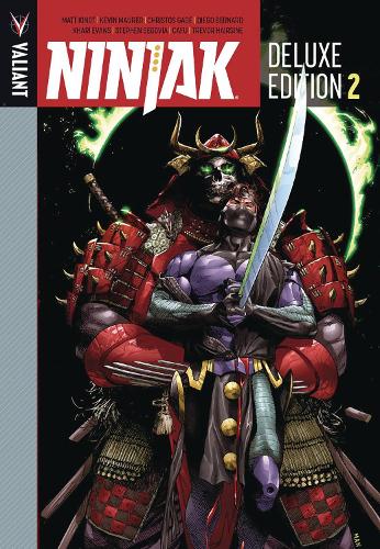 Бумажная книга «Ninjak Deluxe Edition Book 2», авторов Кристос Гейдж, Кевин Маурер, Мэтт Киндт - фото №1