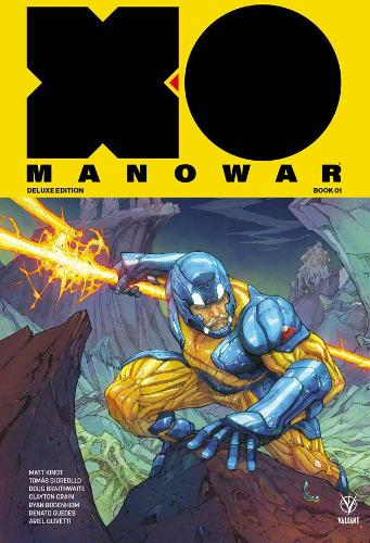 Паперова книга «X-O Manowar by Matt Kindt Deluxe Edition Book 1», автор Метт Кіндт - фото №1