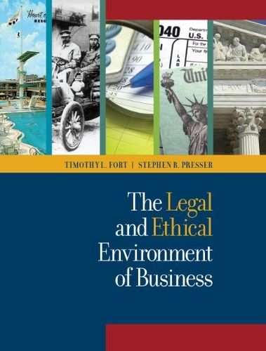 Бумажная книга «The Legal and Ethical Environment of Business», авторов Стивен Б. Прессер, Тимоти Л. Форт - фото №1