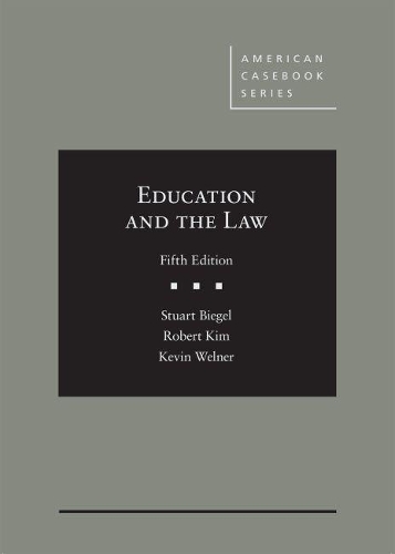 Бумажная книга «Education and the Law», авторов Кевин Уэлнер, Роберт Ким, Стюарт Бигель - фото №1