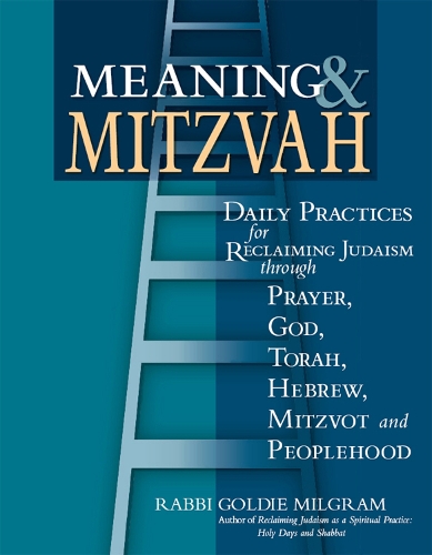 Бумажная книга «Meaning & Mitzvah: Daily Practices for Reclaiming Judaism through Prayer, God, Torah, Hebrew, Mitzvot and Peoplehood», автор Голди МилГрем, ДМин - фото №1