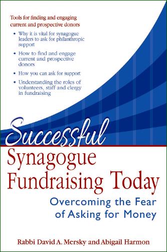 Паперова книга «Successful Synagogue Fundraising Today: Overcoming the Fear of Asking for Money», авторів Ебігейл Хармон, Давід А. Мерський - фото №1