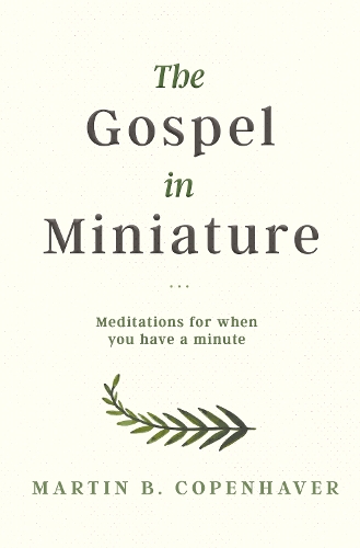 Бумажная книга «The Gospel in Miniature: Meditations for When You Have a Minute», автор Мартин Копенгавер - фото №1