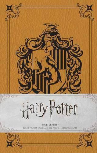 Паперова книга «Harry Potter: Hufflepuff Ruled Pocket Journal», автор Insight Editions - фото №1
