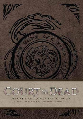 Бумажная книга «Court of the Dead Hardcover Blank Sketchbook», автор Джейкоб Мюррей - фото №1