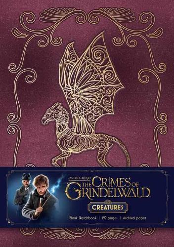 Паперова книга «Fantastic Beasts: The Crimes of Grindelwald: Magical Creatures Hardcover Blank Sketchbook», автор Insight Editions - фото №1