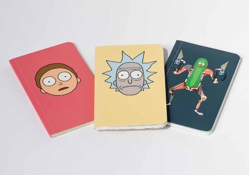 Бумажная книга «Rick and Morty: Pocket Notebook Collection (Set of 3)» - фото №1