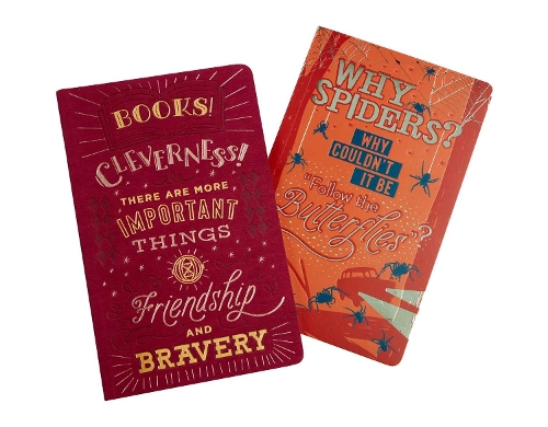 Бумажная книга «Harry Potter: Character Notebook Collection (Set of 2) [Ron & Hermione]» - фото №1