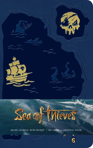 Бумажная книга «Sea of Thieves Hardcover Ruled Journal», автор Insight Editions - фото №1