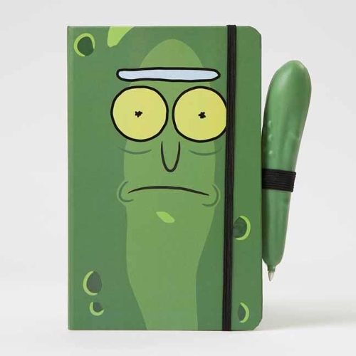 [object Object] «Rick and Morty: Pickle Rick Hardcover Ruled Journal With Pen», автор Insight Editions - фото №1