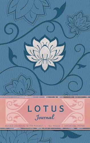 Паперова книга «Lotus Hardcover Ruled Journal», автор Insight Editions - фото №1
