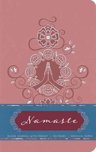 Бумажная книга «Namaste Hardcover Ruled Journal» - фото №1