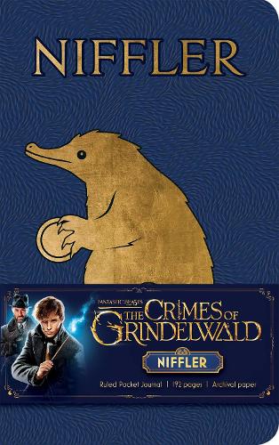 Паперова книга «Fantastic Beasts: The Crimes of Grindelwald: Niffler Ruled Pocket Journal», автор Insight Editions - фото №1