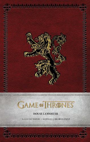 Бумажная книга «GOT: House Lannister Ruled Notebook» - фото №1
