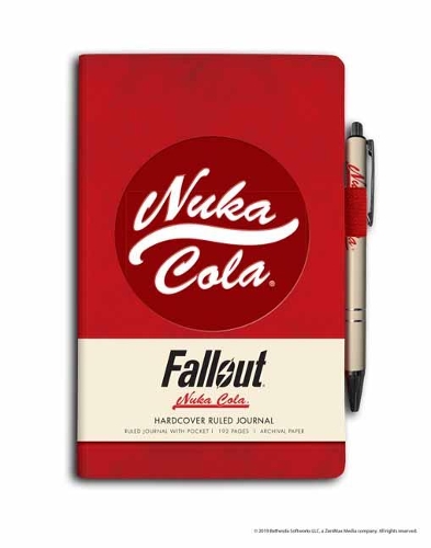Бумажная книга «Fallout Hardcover Ruled Journal (With Pen)», автор Insight Editions - фото №1