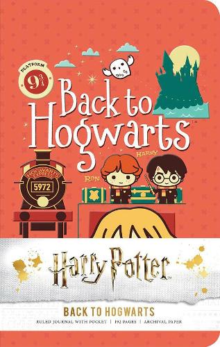 Бумажная книга «Harry Potter: Back to Hogwarts Ruled Pocket Journal» - фото №1