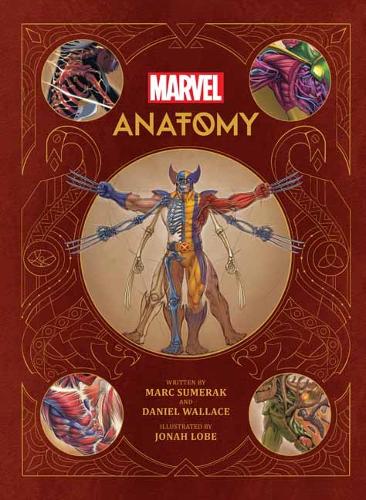 Паперова книга «Marvel Anatomy: A Scientific Study of the Superhuman», автор Марк Сумерак - фото №1