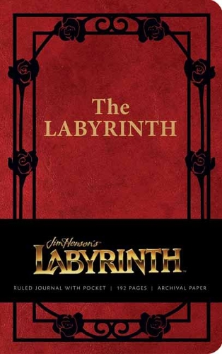Бумажная книга «Labyrinth Hardcover Ruled Journal», автор Insight Editions - фото №1