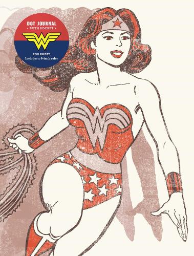Бумажная книга «DC Comics: Vintage Wonder Woman Dot Journal», автор Insight Editions - фото №1
