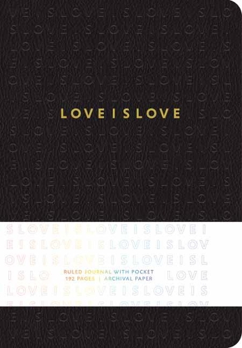 Паперова книга «Love is Love Hardcover Ruled Journal», автор Insight Editions - фото №1