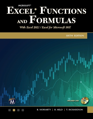 [object Object] «Microsoft Excel Functions and Formulas: With Excel 2021 / Microsoft 365», авторів Бернд Хельд, Браян Моріарті, Теодор Річардсон - фото №1