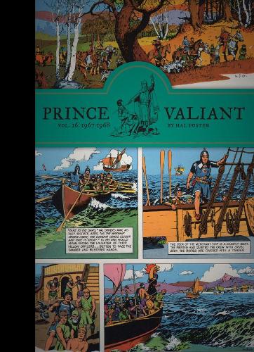 Бумажная книга «Prince Valiant Vol. 16: 1967-1968», автор Хал Фостер - фото №1