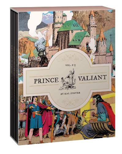 Паперова книга «Prince Valiant Volumes 1-3 Gift Box Set», автор Хел Фостер - фото №1