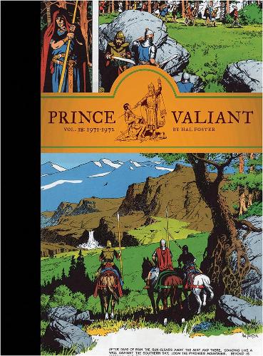 Паперова книга «Prince Valiant Vol. 18: 1971-1972», автор Хел Фостер - фото №1