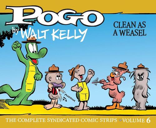 Паперова книга «Pogo Vol. 6: Clean As A Weasel», автор Волт Келлі - фото №1