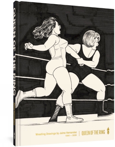 Паперова книга «Queen Of The Ring: Wrestling Drawings by Jaime Hernandez», автор Хайме Ернандес - фото №1