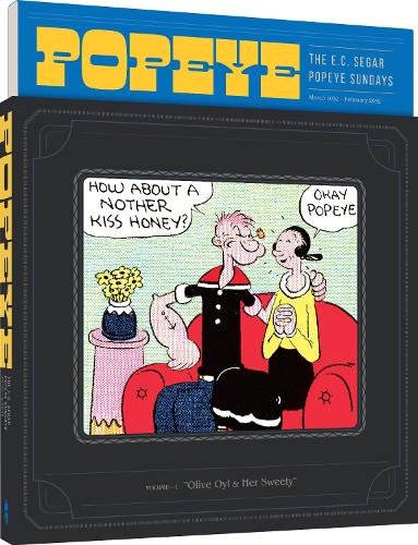 Паперова книга «Popeye Volume 1: Olive Oyl and Her Sweety», автор Е.С. Сегар - фото №1