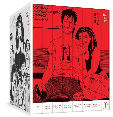 Паперова книга «Love And Rockets: The First Fifty: The Classic 40th Anniversary Collection», авторів Гілберт Ернандес, Хайме Ернандес, Маріо Ернандес - фото №1