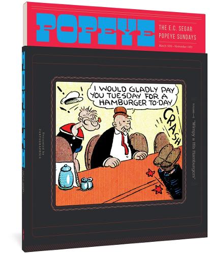 Паперова книга «Popeye Volume 2: Wimpy & His Hamburgers», автор Е.С. Сегар - фото №1