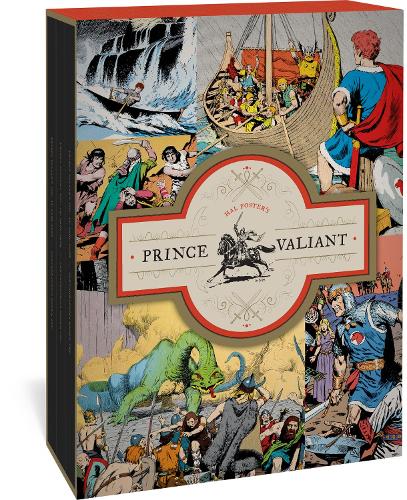 Бумажная книга «Prince Valiant Volumes 13-15 Gift Box Set», авторов Каллен Мерфи, Хал Фостер, Джон Каллен Мерфи - фото №1