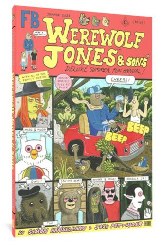 Бумажная книга «Werewolf Jones & Sons Deluxe Summer Fun Annual», авторов Джош Петтингер, Саймон Хансельманн - фото №1
