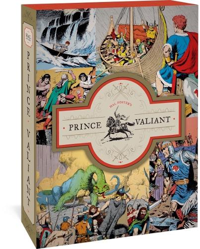 Бумажная книга «Prince Valiant Volumes 16-18 Gift Box Set», авторов Каллен Мерфи, Хал Фостер, Джон Каллен Мерфи - фото №1