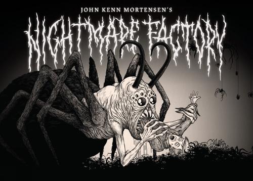 Бумажная книга «John Kenn Mortensen's Nightmare Factory», автор Джон Кенн Мортенсен - фото №1