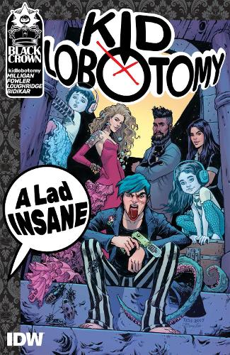 Паперова книга «Kid Lobotomy, Vol. 1: A Lad Insane», автор Пітер Мілліган - фото №1