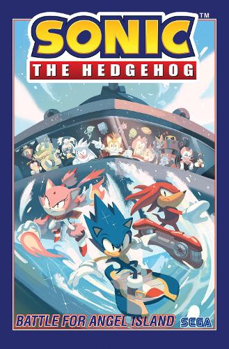 Бумажная книга «Sonic the Hedgehog, Vol. 3: Battle For Angel Island», автор Иан Флинн - фото №1