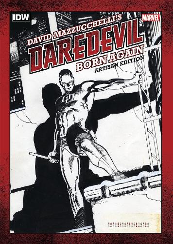 Паперова книга «David Mazzucchelli’s Daredevil Born Again Artisan Edition», автор Девід Мазучеллі - фото №1