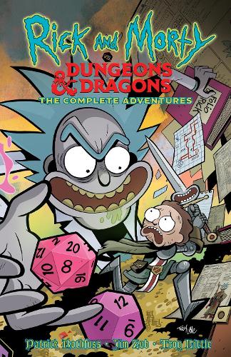 Бумажная книга «Rick and Morty vs. Dungeons & Dragons Complete Adventures», авторов Джим Зуб, Патрик Ротфусс - фото №1