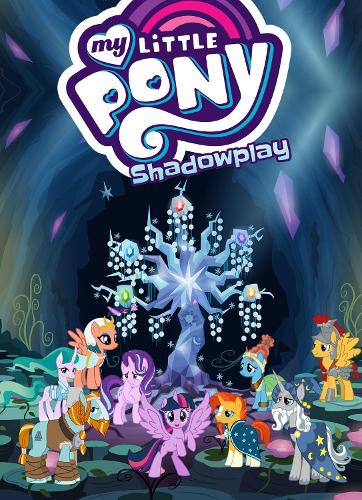 Бумажная книга «My Little Pony: Shadowplay», авторов Джош Хабер, Джастин Эйзингер - фото №1