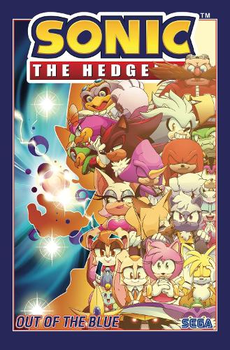Бумажная книга «Sonic The Hedgehog, Volume 8: Out of the Blue», авторов Адам Брайс Томас, Иан Флинн - фото №1