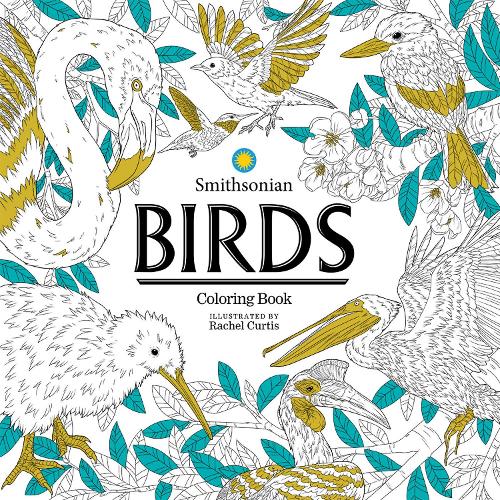 Бумажная книга «Birds: A Smithsonian Coloring Book», автор Рэйчел Кертис - фото №1