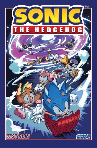 Паперова книга «Sonic The Hedgehog, Vol. 10: Test Run!», авторів Адам Брайс Томас, Еван Стенлі - фото №1