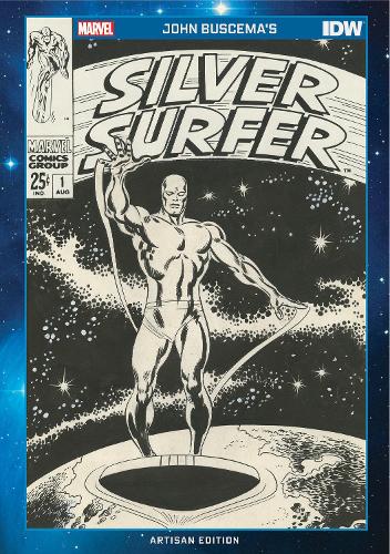 Бумажная книга «John Buscema's Silver Surfer Artisan Edition», автор Джон Буссема - фото №1