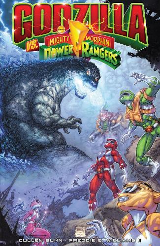 Бумажная книга «Godzilla Vs. The Mighty Morphin Power Rangers», авторов Каллен Банн, Фредди Уильямс - фото №1